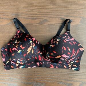 Torrid Curve Floral Lightly Lined Wire Free Bra 44D